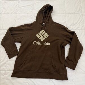 Columbia Chocolate Brown Pullover Hoodie